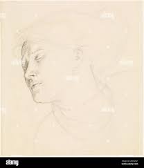 Portrait of gabriel dante rossetti hi-res stock photography and images