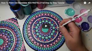 Maybe you would like to learn more about one of these? How To Paint Dot Mandalas 23 Pastels By Lydia May Dots Art Dot Art Painting Dot Painting