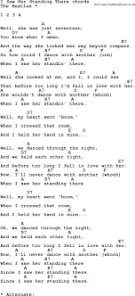 Song Lyrics With Guitar Chords For I Saw Her Standing There Lyrics And Chords Guitar Chords For Songs Guitar Lessons Songs
