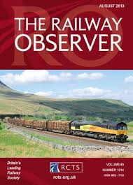 Railway Observer July 2013 by Miker