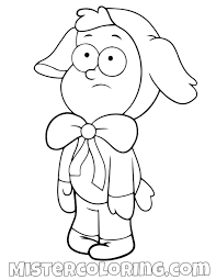 Gravity Falls Coloring Pages Coloring Home