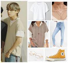 Ribbing at neckline and hem. 5 Outfits Inspired By Bts S Dynamite That Will Make You Look Amazing