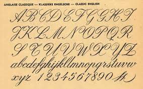 This is a clear and easy handwriting style to teach, as the letter formation of. M Moullet Writing Styles Handwriting Alphabet Learn English Words