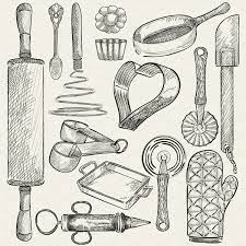 Check spelling or type a new query. Illustration Set Of Kitchen Tools Vector Free Kitchen Tools Illustration