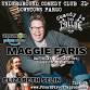 Comedy in the Cellar - Maggie Faris event image