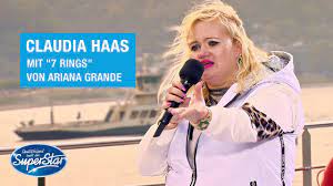 Die jury castings fanden vom 14. Claudia Haas Mit 7 Rings Von Ariana Grande Dsds 2021 Youtube