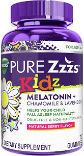 Check spelling or type a new query. Amazon Com Vicks Pure Zzzs Kidz Melatonin Sleep Aid Gummies For Kids And Children Lavender Valerian Root And Chamomile Natural Berry Flavor 72 Gummies Health Personal Care