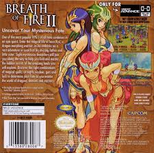 Game profile of breath of fire ii (game boy advance) first released 15th apr 2002, developed by capcom and published by capcom. Breath Of Fire Ii 2001 Game Boy Advance Box Cover Art Mobygames