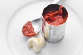 According to about.com frugal living, a substitute for a small can of tomato sauce in a recipe is to use equal parts of tomato paste and water. What S The Difference Between Tomato Sauce Tomato Paste Tasting Table
