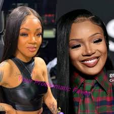 Did glorilla change her face?