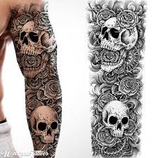 Skull tattoos are often misunderstood tattoo designs, especially in a particularly conservative community. Arm Sleeves Tattoos For Women Tattoo Design