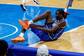 PBA: Bol Bol feared to have suffered partial Achilles tear, ruled out of Comm’s Cup