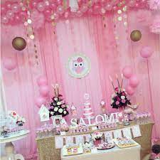 Set decoración baby shower niña, hermosa decoración baby shower para 12 personas, incluye. Resultado De Imagen Para Decoracion Baby Shower Nina Decoracion De Cumpleanos Fiestas Tematicas De Buho Cumpleanos De Buhos