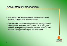 Development financial institutions act 2002. Ppt Land Bank 2004 Annual Report Presentation Portfolio Committee On Agriculture Land Affairs Committee Room S 26 Powerpoint Presentation Id 893063
