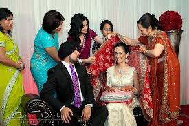 Chunni Ceremony Punjabi Wedding Mexican Wedding Ceremony
