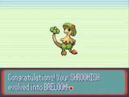 Pokemon Shroomish Evolves In Pokemon Sapphire Youtube