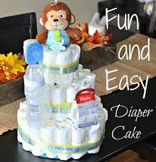 Are you looking for the perfect gift for a baby shower, something that is practical, useful, yet lovely and attractive enough? Fun And Easy Diaper Cake Great For Baby Showers Gifts