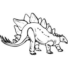 Tyranozaur rex, diplodok, triceratops, brontozaur. Kolorowanki Dinozaur Z Kolcami Kolorowanka Do Wydruku Darmowe