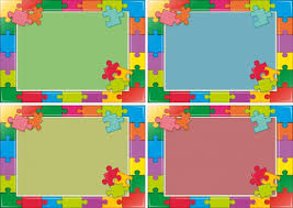 Use these for special pieces of art that serve as important focal points in your living spaces. Four Frames Design With Jigsaw Puzzle Nohat Free For Designer