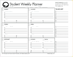 student agenda template – findspeed