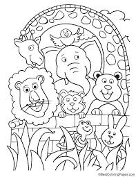 Mum in the mad house coloring. Group Of Animals Coloring Page Zoo Animal Coloring Pages Animal Coloring Pages Zoo Coloring Pages