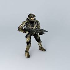 Halo 3 Master Chief Or Spartan 3d Model 3d Model Model Halo 3