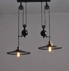 vintage kitchen lamp with wheels retro