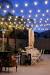 Outdoor String Lights On Fence