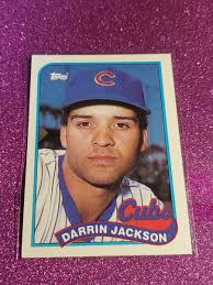 Darrin Jackson 1989 Topps #286 Chicago Cubs