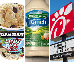 Food News: Ben & Jerry's, Hidden Valley, & Chick-fil-A