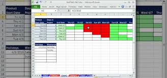 How To Create A Daily Gantt Chart In Microsoft Excel