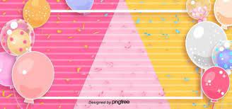 Cute bunting flags with letters happy birthday isolated on white background. Happy Birthday Background Of Three Dimensional Pink Creative Birthday Background Balloon Background Flower Background Wallpaper