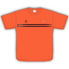 Dunlop Mens Nick Matthew Performance T Shirt Orange