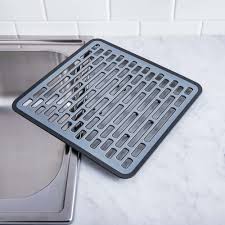 Cheap kitchen sinks, buy quality home improvement directly from china suppliers:kitchen sink.bowl 1.2mm thickness sinks kitchen enjoy free shipping worldwide! Oxo Good Grips Sink Silicone Sink Mat Small Black Grey Kitchen Stuff Plus