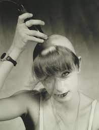 Shaved Head With Bangs Or Fully Shaved Head In Progress Both Are Intriguing Hairdare Short Buzz Womenshair Half Shaved Hair Edgy Short Hair Shaved Girls