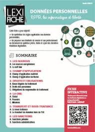 C'est une loi européenne qui entre en application. Donnees Personnelles Rgpd Loi Informatique Et Libertes David Forest Enrick B Grand Format Dalloz Librairie Paris