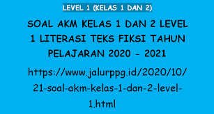 104+ contoh soal smk terlengkap. 21 Soal Akm Kelas 1 Dan 2 Level 1 Literasi Teks Fiksi Tahun Pelajaran 2020 2021 Jalurppg Id