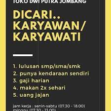 Penempatan di jakarta selatan bagi anda yang berminat, silahkan mengirimkan lamaran ke : Lowongankerjajombang2018 Instagram Posts Photos And Videos Picuki Com