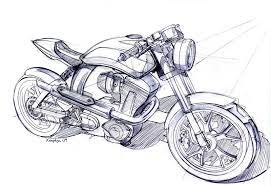 Pin By Stuart Strother On Anime Usb Bike Sketch Motorcycle Drawing Motorcycle Design
