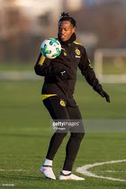 Check spelling or type a new query. Michy Batshuayi Of Dortmund Controls The Ball During A Training Dortmund Michy Batshuayi Training Center