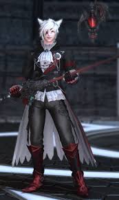 the red warlock doctor eorzea collection ffxiv character final fantasy xiv final fantasy 14