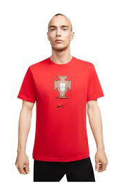 Аутентичная футболка роналду сборной португалии сезона 2016. Futbolka Nike Portugal Tee Evergreen Crest Futbolnaya Obuv Trenirovochnyj Inventar I Aksessuary Internet Magazin R Gol Com