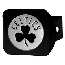 Compared to prior logo design, the circle, the wordmark and the baseball clipart have been removed. Fanmats 21010 Sport Black Nba Hitch Cover With Chrome Boston Celtics Logo For 2 Receivers