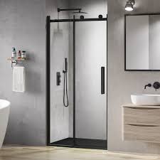 Black Shower Door 1000mm Black Shower Doors Sliding Shower Door Quadrant Shower Enclosures