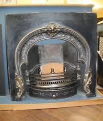 We can supply modern fireplaces in limestone, steel, polished cast iron, granite. Reclaimed Cast Iron Fireplace Insert Gallery Fitzwilliam Rec360 Ebay