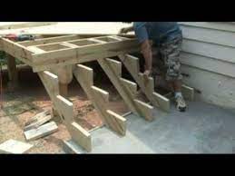 Homeadvisor's staircase cost guide gives average costs to remodel, replace, move or build a staircase. How To Build Deck Stairs Decks Com Youtube