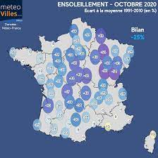 Actualites Meteo Bilan Climatique D Octobre 2020 Enfin De La Fraicheur 01 11 2020