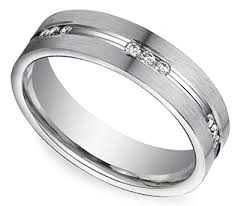Diamond Eternity Men S Wedding Ring In Palladium Mens Wedding Rings Wedding Rings Rings For Men