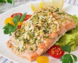 Recette De Pave De Saumon Dietetique En Croute D Amandes Effilees A L Aneth Recette Dietetique Recette Pave De Saumon