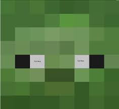 Papercraft Life Size Zombie Head Minecraft Costumes Minecraft Birthday Minecraft Party